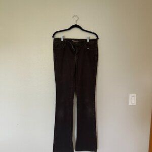 Old navy sweetheart corduroy brown long pants  size 8L